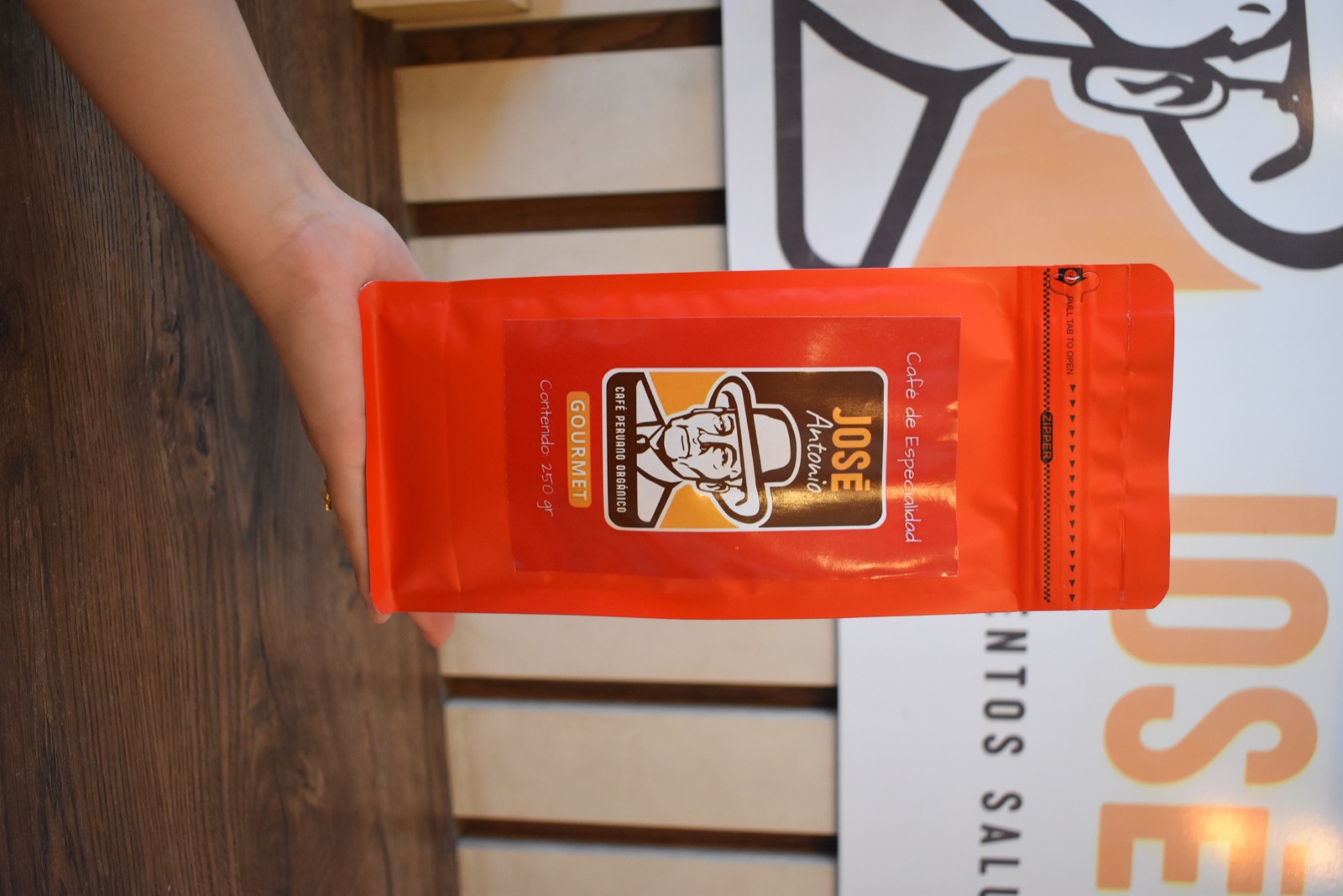 Bolsa de café de especialidad Gourmet José Antonio.