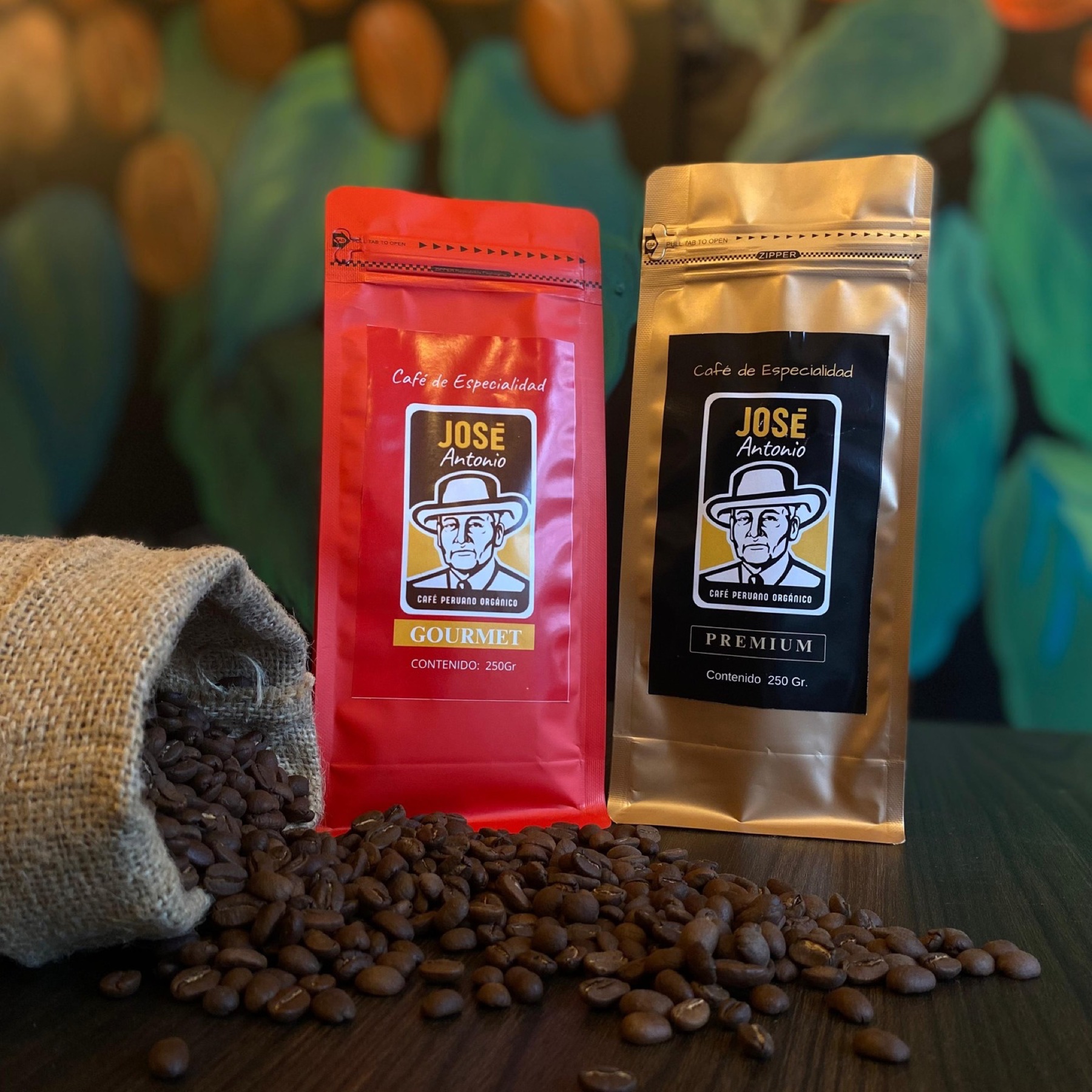 Presentación real de café de especialidad José Antonio.